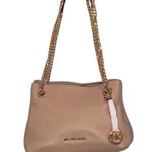 MK Jet Set Chain Oyster Shoulder Bag